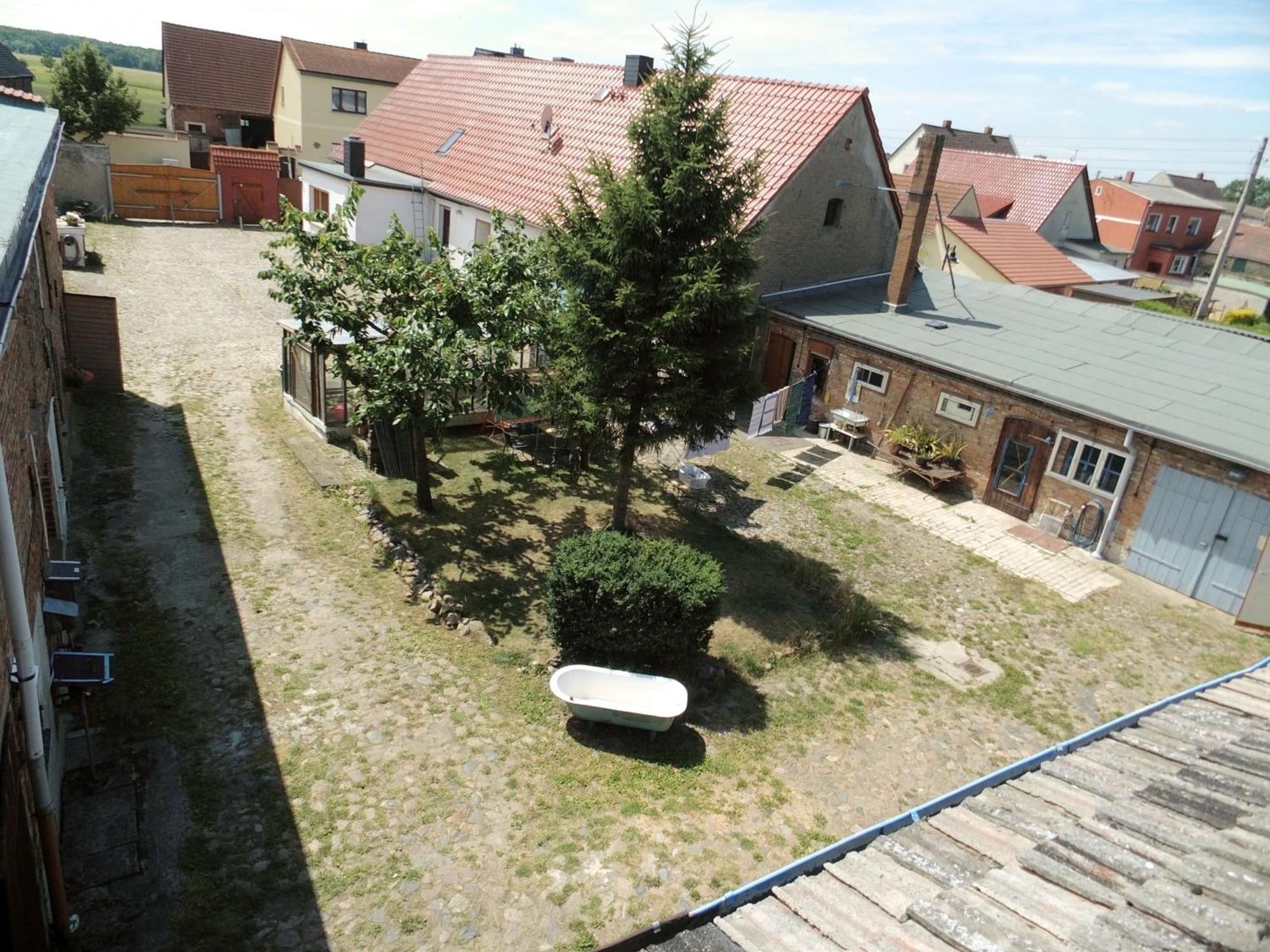 Ferienwohnung Zallnerhof Am Elberadweg In Steutz エクステリア 写真